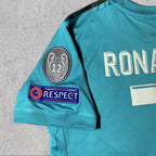 Cristiano Ronaldo 2018 Classic Spanish Away Signature Tribute Jersey - Printed Signature Shirt image 2 - printed signature football gift