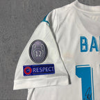 Gareth Bale 2018 Bicycle Kick Spanish White Signature Tribute Jersey - Printed Signature Shirt image 3 - printed signature football gift