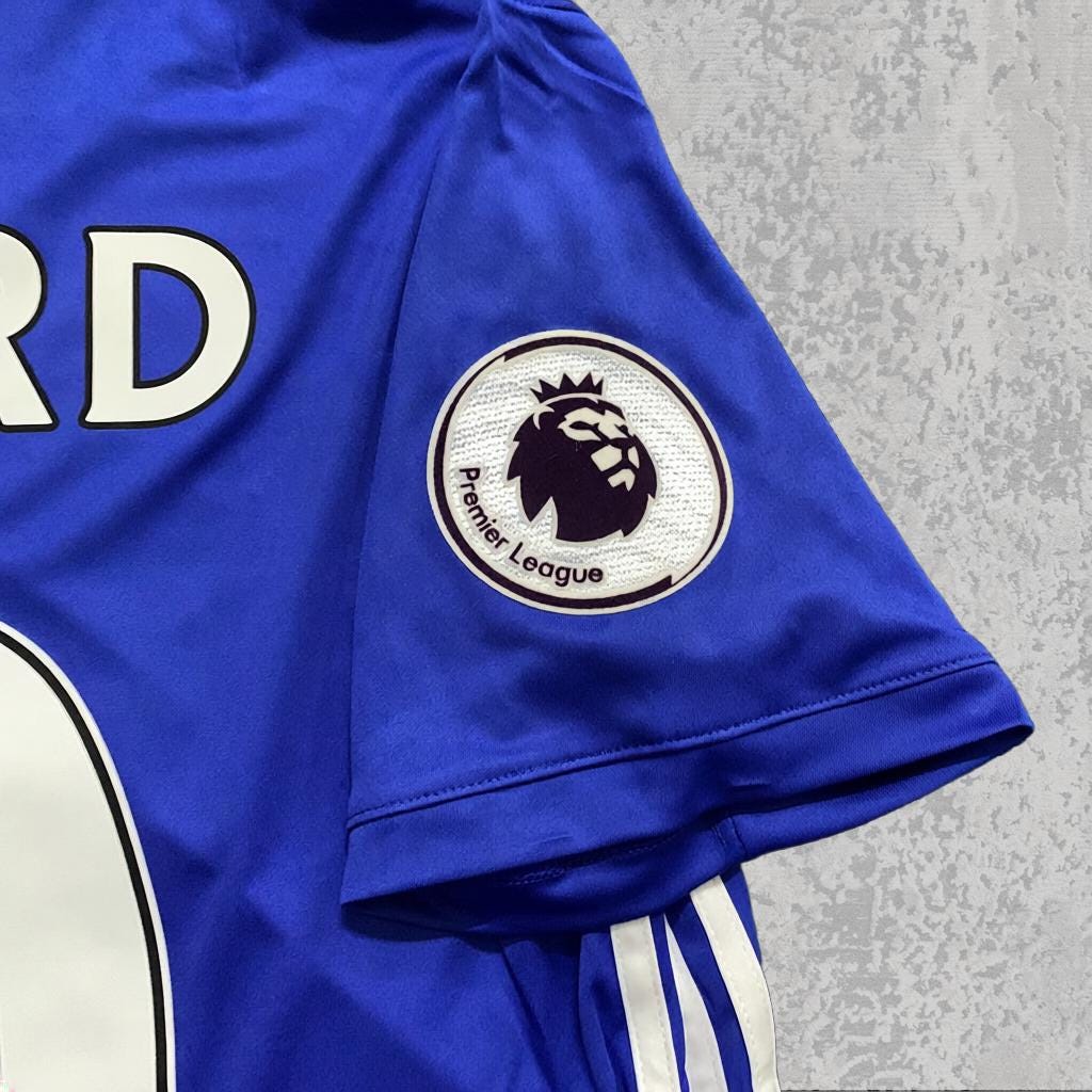 Eden Hazard 2017 Peak Era London Blue Signature Tribute Jersey - Printed Signature Shirt image 5 - printed signature football gift
