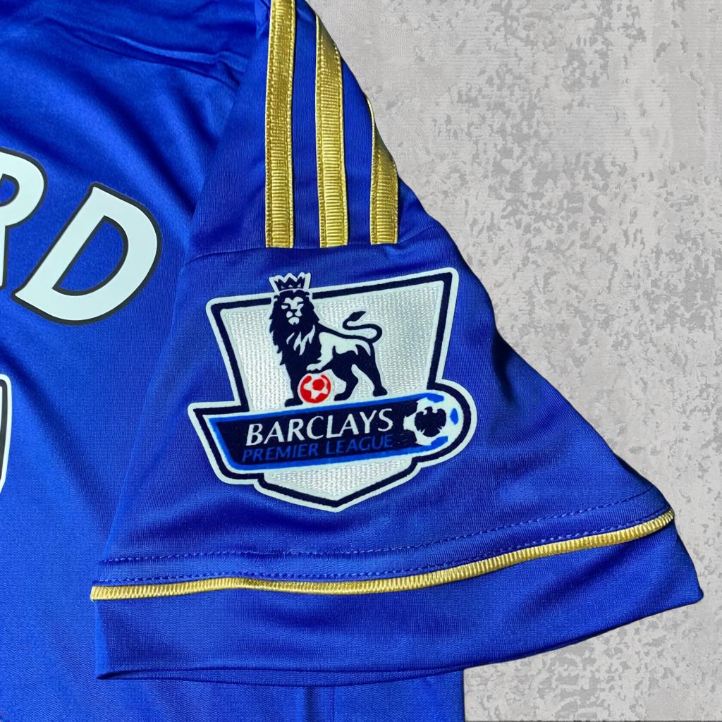 Eden Hazard 2013 Debut Season Blue Gold Signature Tribute Jersey - Printed Signature Shirt image 4 - printed signature football gift
