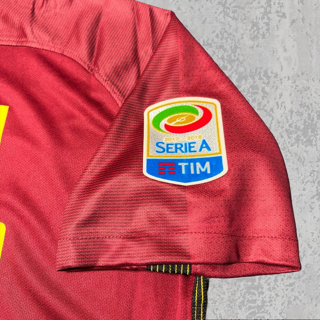 Francesco Totti 2017 Roman Carmine Signature Tribute Jersey - Printed Signature Shirt image 5 - printed signature football gift