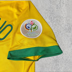 Ronaldinho 2006 Samba Yellow Signature Tribute Jersey - Printed Signature Shirt image 5 - printed signature football gift