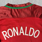 Cristiano Ronaldo 2016 Iberian Red Signature Tribute Jersey - Printed Signature Shirt image 2 - printed signature football gift