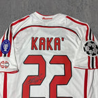 Kaká 2007 Classic Italian White Signature Tribute Jersey - Printed Signature Shirt image 2 - printed signature football gift