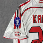 Kaká 2007 Classic Italian White Signature Tribute Jersey - Printed Signature Shirt image 4 - printed signature football gift