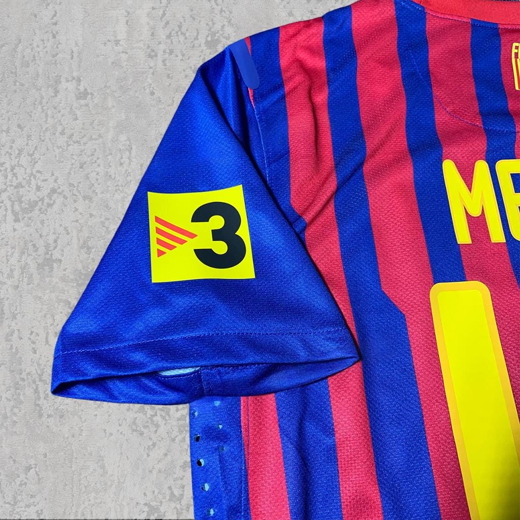 Lionel Messi 2012 73-Goal Season Signature Tribute Jersey - Printed Signature Shirt image 3 - printed signature football gift