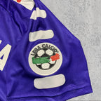 Gabriel Batistuta 1999 Florence Purple Signature Tribute Jersey - Printed Signature Shirt image 3 - printed signature football gift