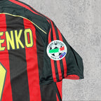 Andriy Shevchenko 2003 Rossoneri Red & Black Signature Tribute Jersey - Printed Signature Shirt image 5 - printed signature football gift