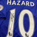 Eden Hazard 2017 Peak Era London Blue Signature Tribute Jersey - Printed Signature Shirt image 2 - printed signature football gift