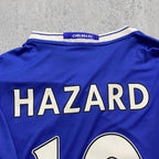 Eden Hazard 2017 Peak Era London Blue Signature Tribute Jersey - Printed Signature Shirt image 3 - printed signature football gift