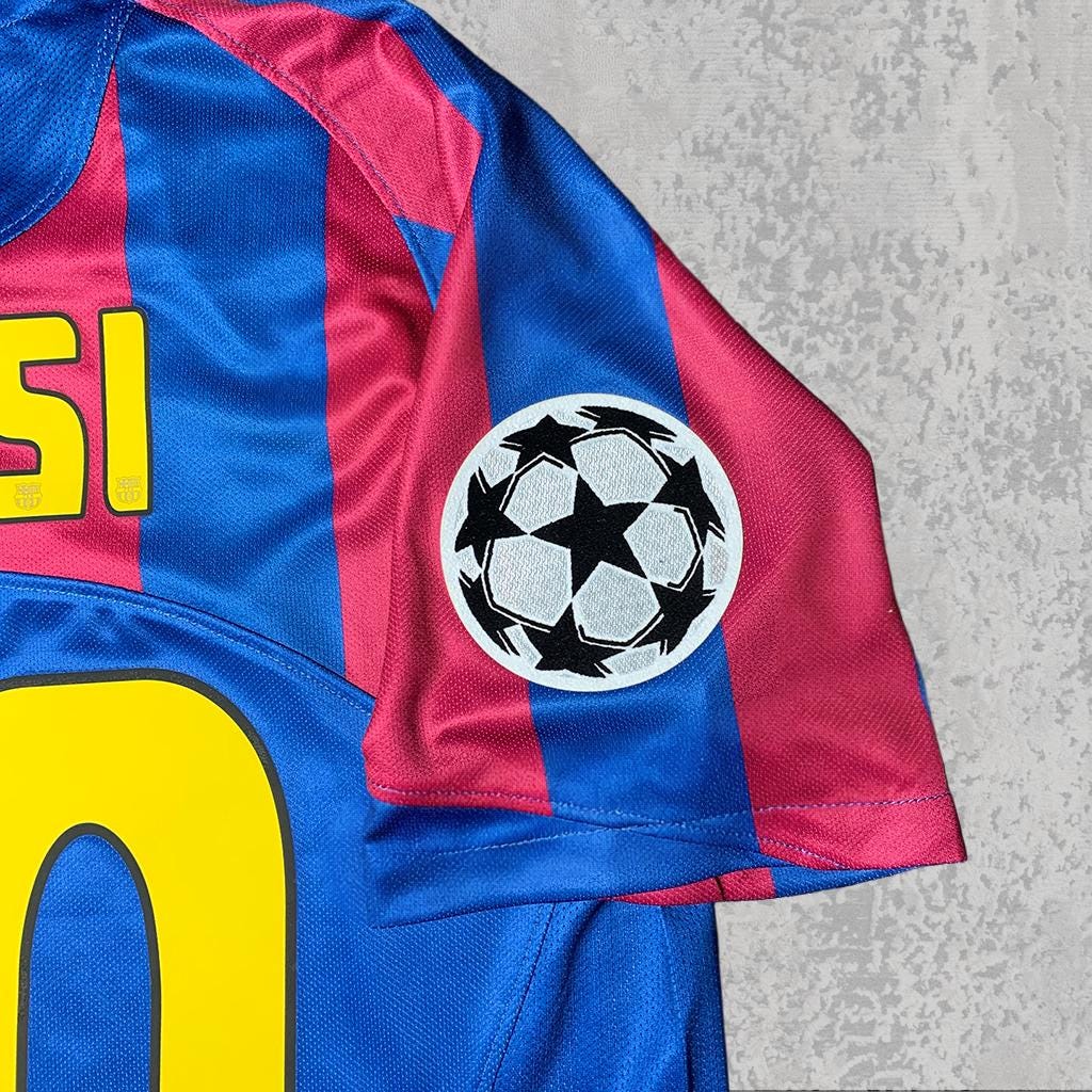 Lionel Messi 2006 Teenage Prodigy Signature Tribute Jersey - Printed Signature Shirt image 4 - printed signature football gift