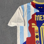 Lionel Messi Career Legacy Era Signature Tribute Jersey - Printed Signature Shirt image 3 - printed signature football gift
