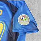 Andrea Pirlo 2006 Italian Blue Signature Tribute Jersey - Printed Signature Shirt image 4 - printed signature football gift