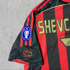 Andriy Shevchenko 2003 Rossoneri Red & Black Signature Tribute Jersey - Printed Signature Shirt image 4 - printed signature football gift