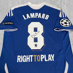 Frank Lampard 2011 West London Royal Blue Signature Tribute Jersey - Printed Signature Shirt image 2 - printed signature football gift
