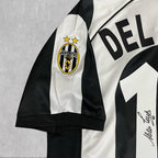 Alessandro Del Piero 1996 Turin Black & White Signature Tribute Jersey - Printed Signature Shirt image 3 - printed signature football gift