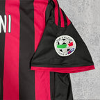 Paolo Maldini 2003 Rossoneri Red & Black Stripes Signature Tribute Jersey - Printed Signature Shirt image 4 - printed signature football gift