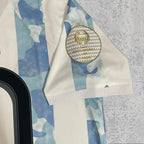 Lionel Messi 2021 Albiceleste Blue & White Signature Tribute Jersey - Printed Signature Shirt image 4 - printed signature football gift
